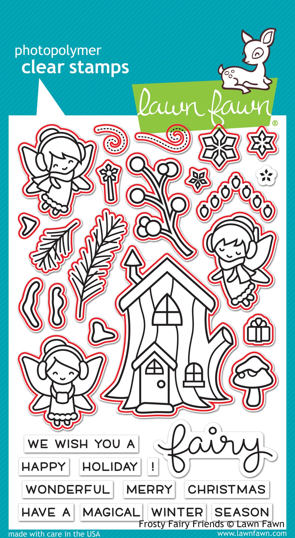 frosty fairy friends lawn cuts