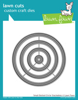 _small dotted circle stackables_