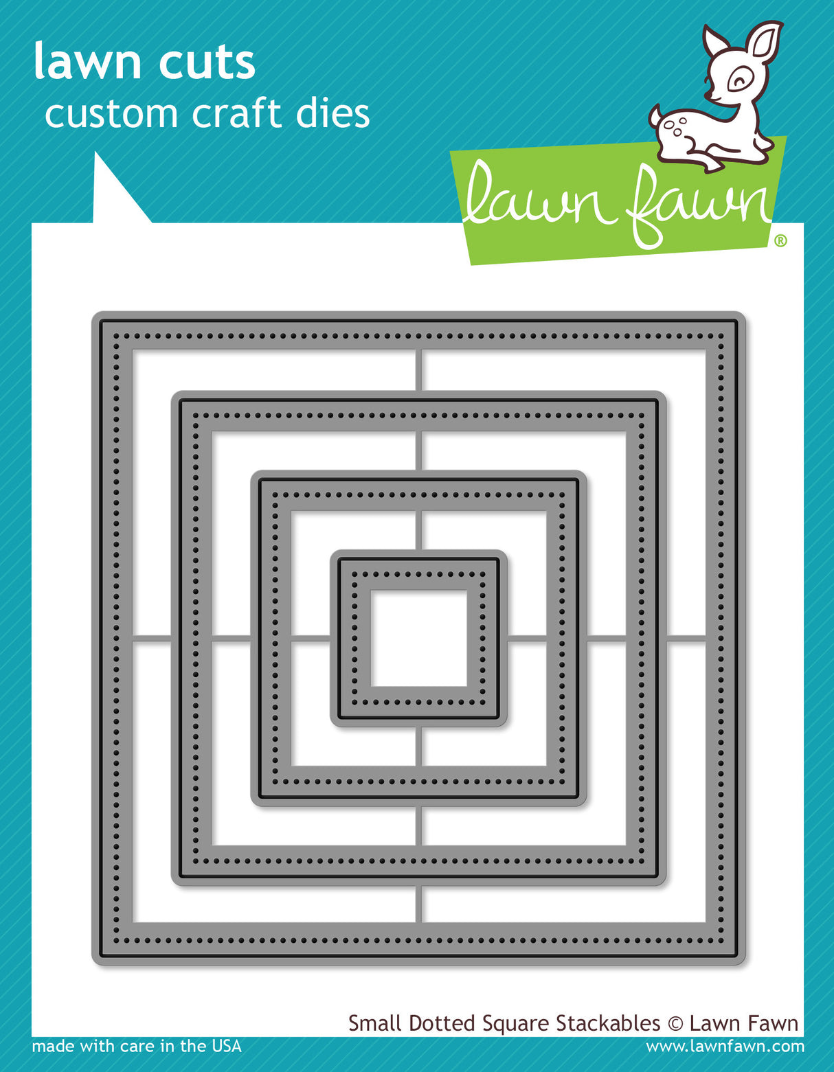 _small dotted square stackables_