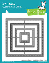 _small dotted square stackables_