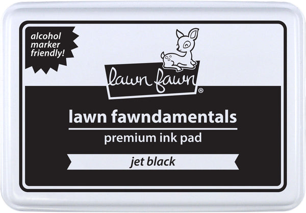Lawn Fawn Jet Black Ink Pad - {creative chick}