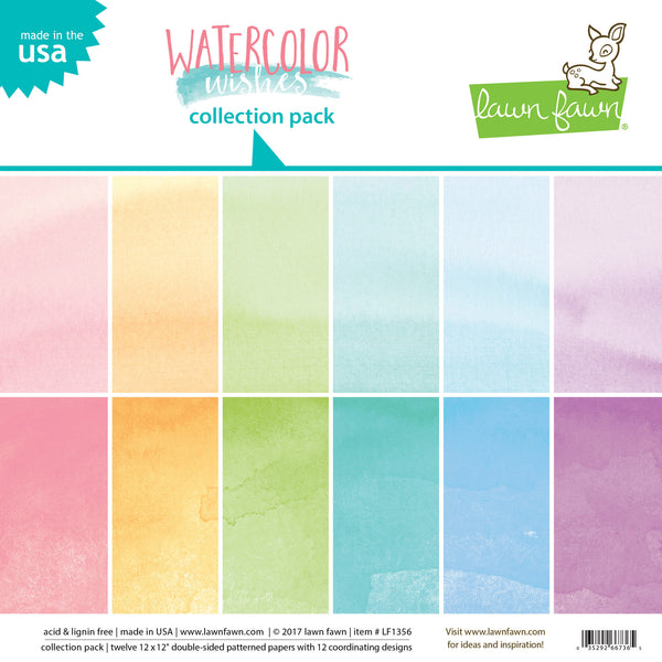 watercolor wishes collection pack