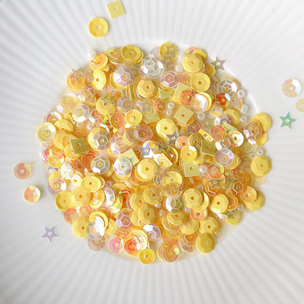 lemon sherbet sparkly shaker selection