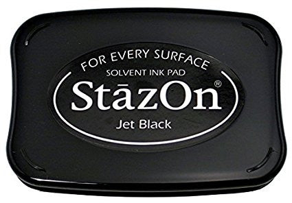 tsukineko stazon jet black ink pad