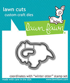winter otter - lawn cuts