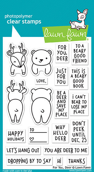 for you, deer