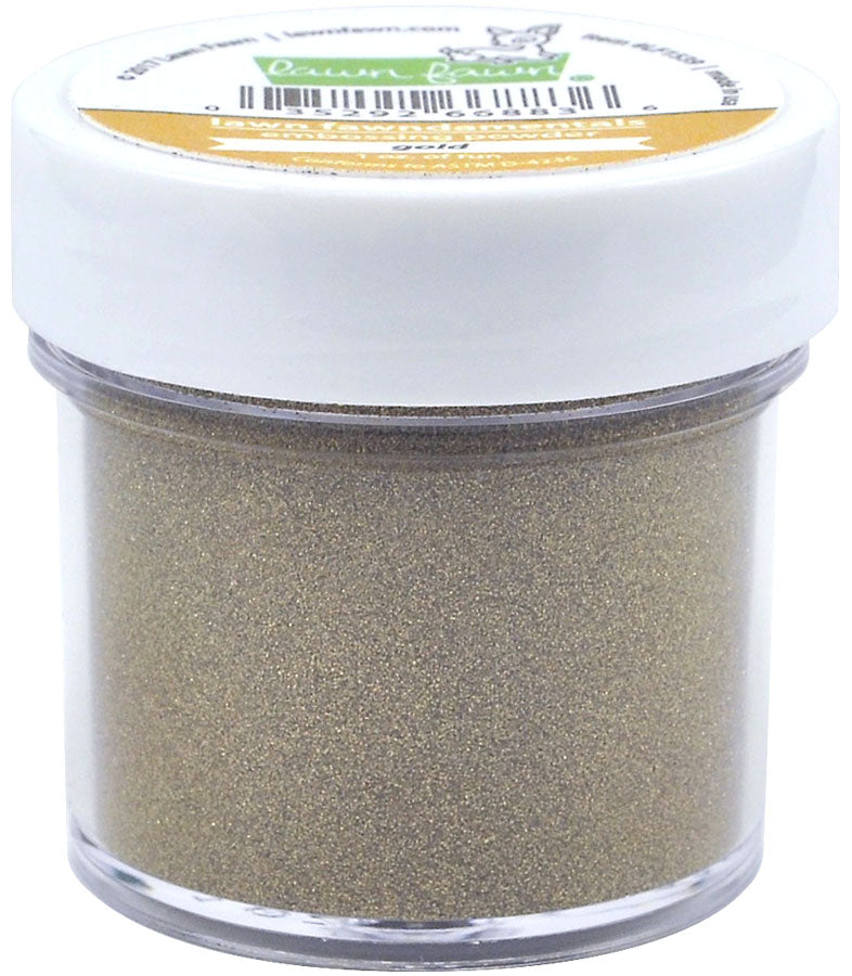 gold embossing powder | Lawn Fawn