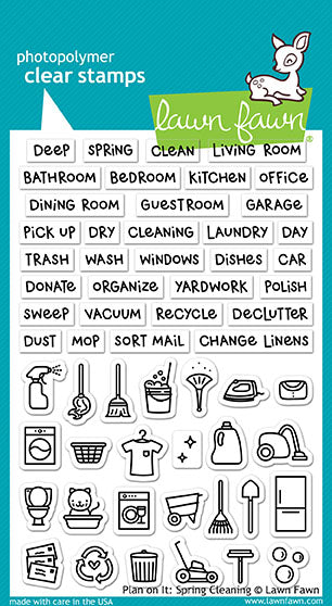 plan on it: spring cleaning
