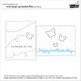 mini pop-up butterflies