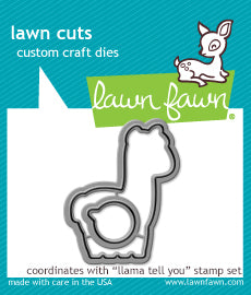llama tell you - lawn cuts