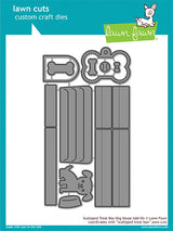 _scalloped treat box dog house add-on_