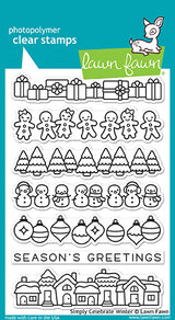 Sellos Lawn Fawn - simply celebrate winter critters - - ¡Un Sellos Lawn Fawn - simply celebrate winter critters - - ¡Un