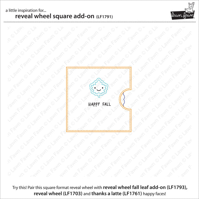 reveal wheel square add-on – Lawn Fawn