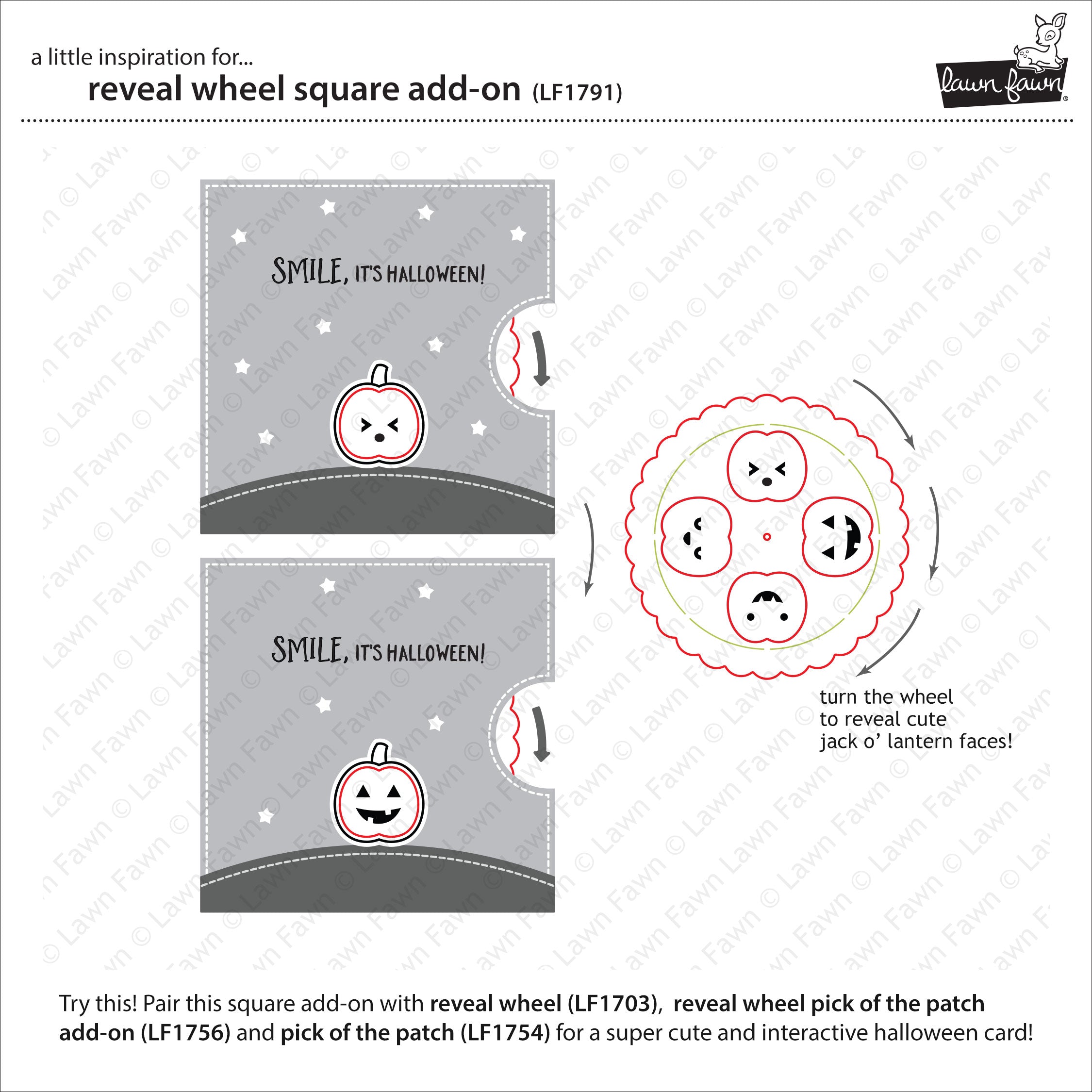 reveal wheel square add-on
