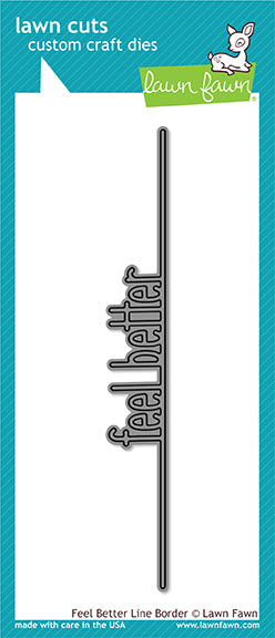 _feel better line border_