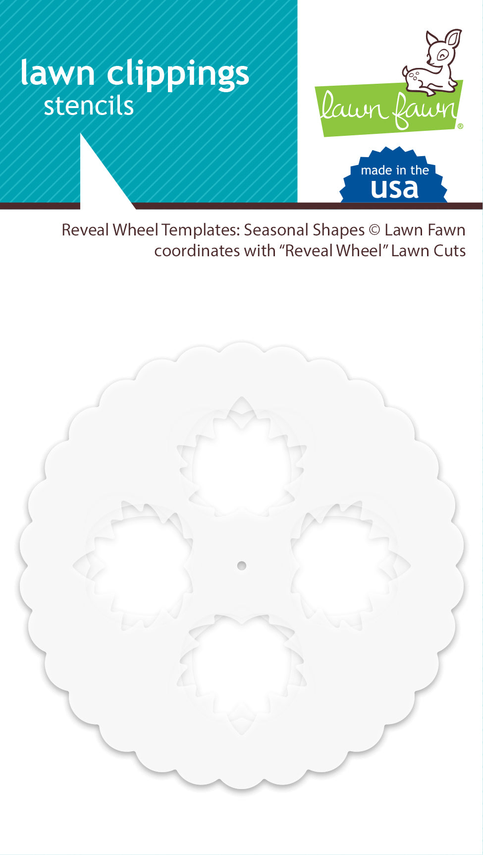 reveal wheel templates: seasonal shapes