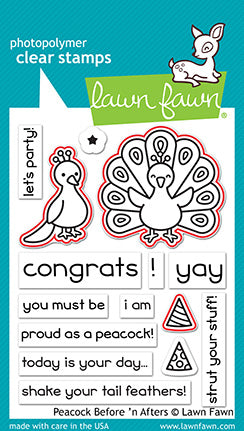 _peacock before 'n afters lawn cuts_