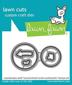 reveal wheel circle sentiments - lawn cuts