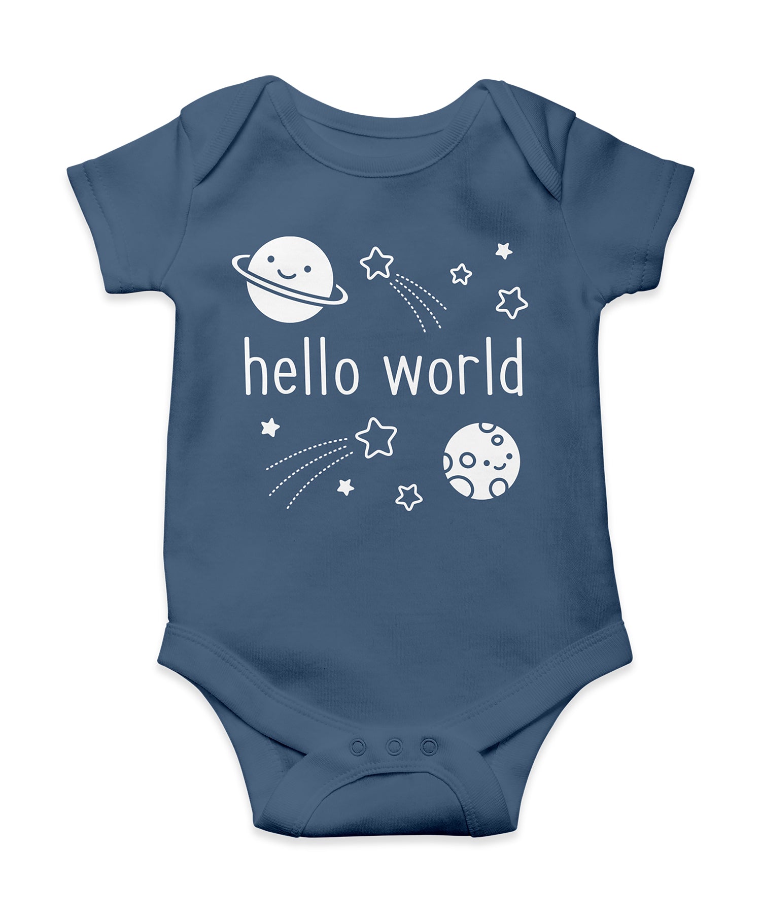 hello world onesie (3 - 6 months)