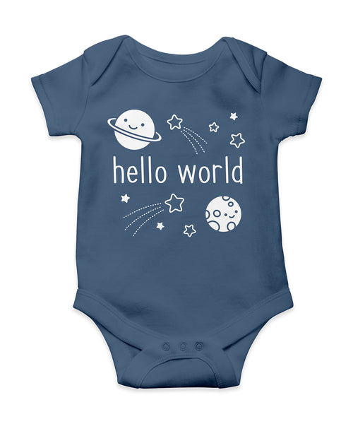 hello world onesie (3 months) – Lawn Fawn - Main Image