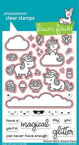 unicorn picnic lawn cuts