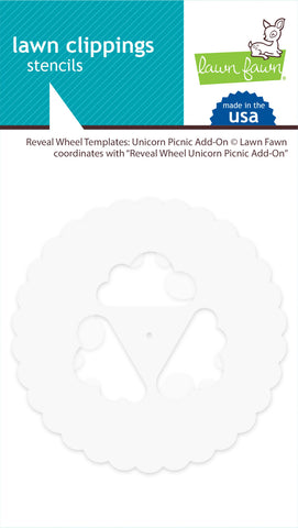 reveal wheel templates: unicorn picnic add-on