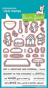 a creature was stirring lawn cuts