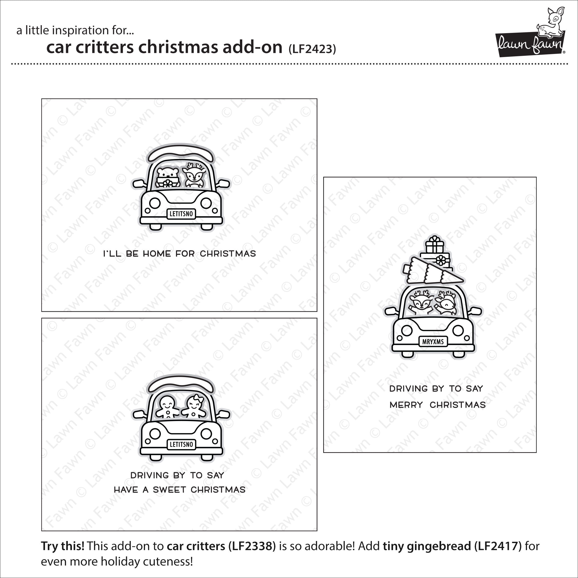car critters christmas add-on