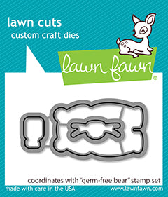 germ-free bear - lawn cuts