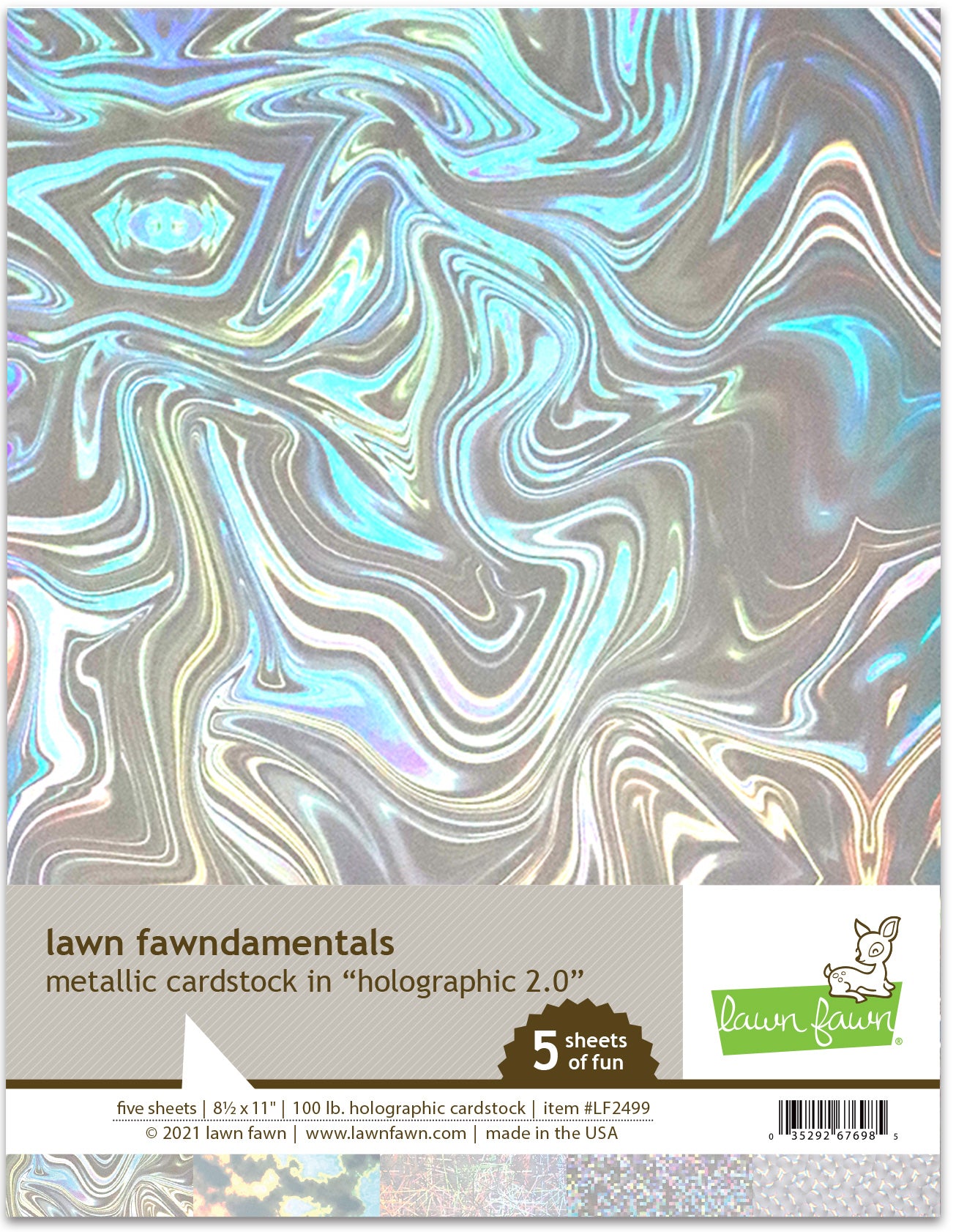 metallic cardstock - holographic 2.0