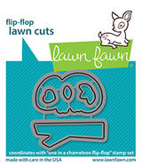 one in a chameleon flip-flop lawn cuts
