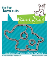 elphie selfie flip-flop lawn cuts