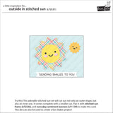 outside in stitched sun