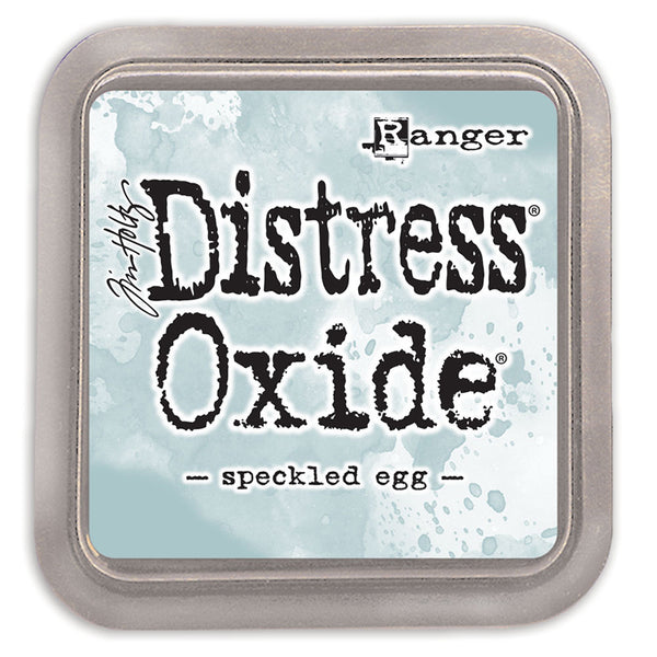 distress oxide - speckled egg