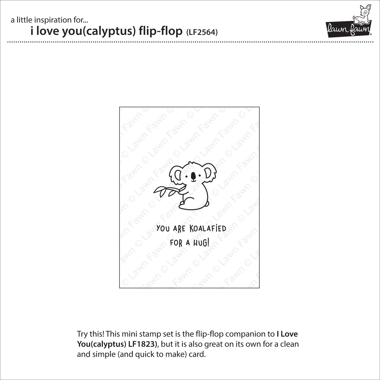 i love you(calyptus) flip-flop