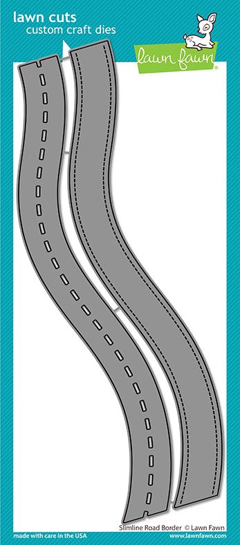 slimline road border | Lawn Fawn