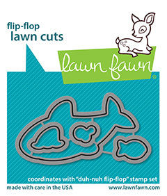 duh-nuh flip-flop - lawn cuts