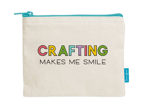 zipper pouch - crafting makes me smile
