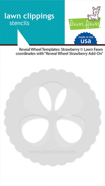 reveal wheel templates: strawberry