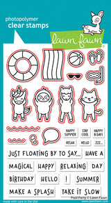 pool party lawn cuts