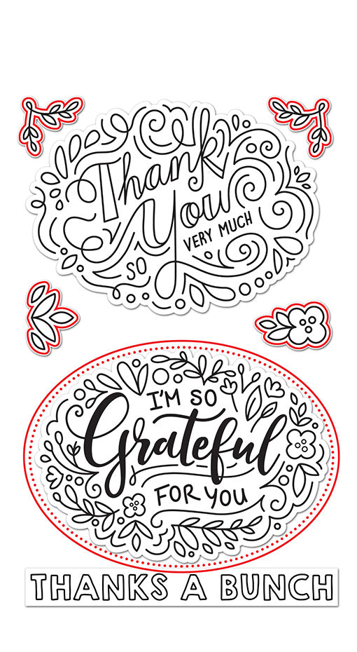 giant thank you messages - lawn cuts