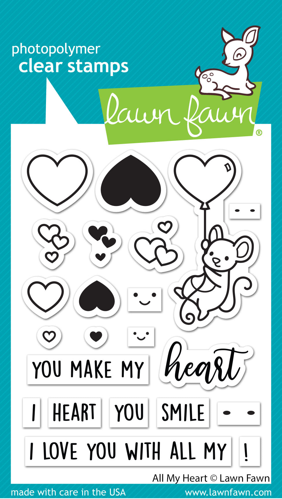 all my heart – Lawn Fawn