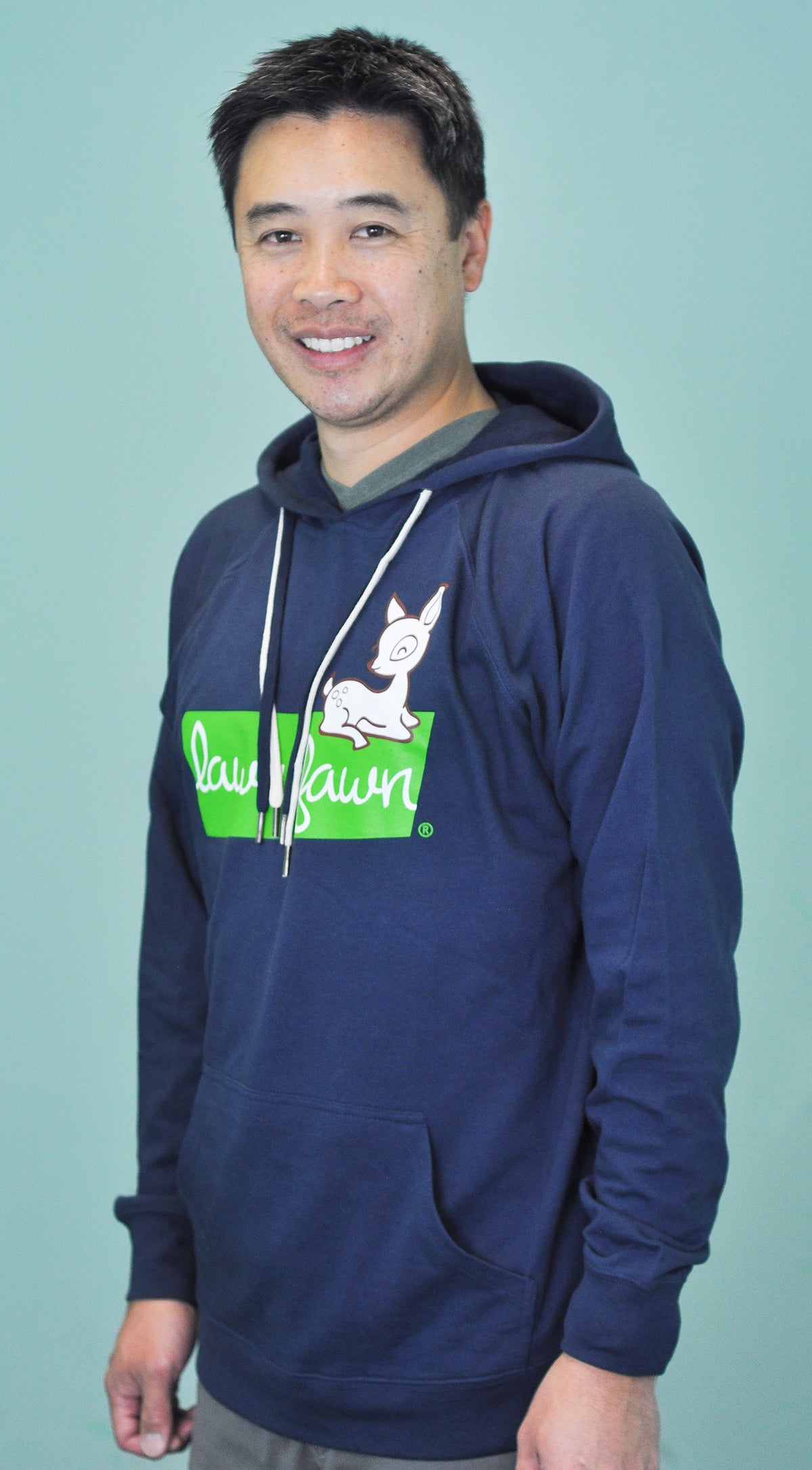 lawn fawn pullover hoodie - large