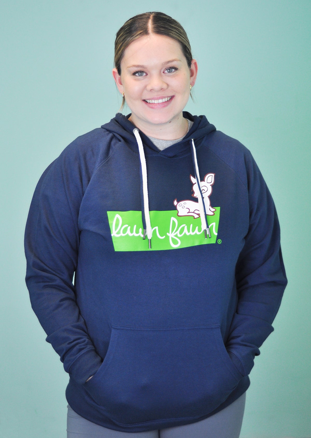 lawn fawn pullover hoodie - XL