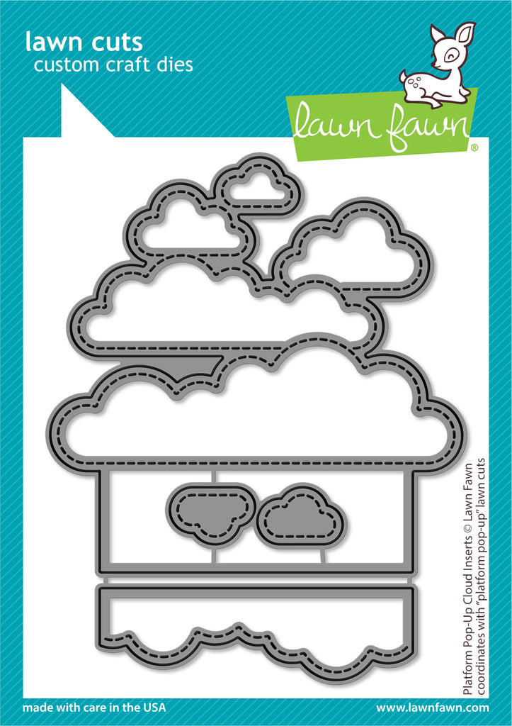 platform pop-up cloud inserts | Lawn Fawn