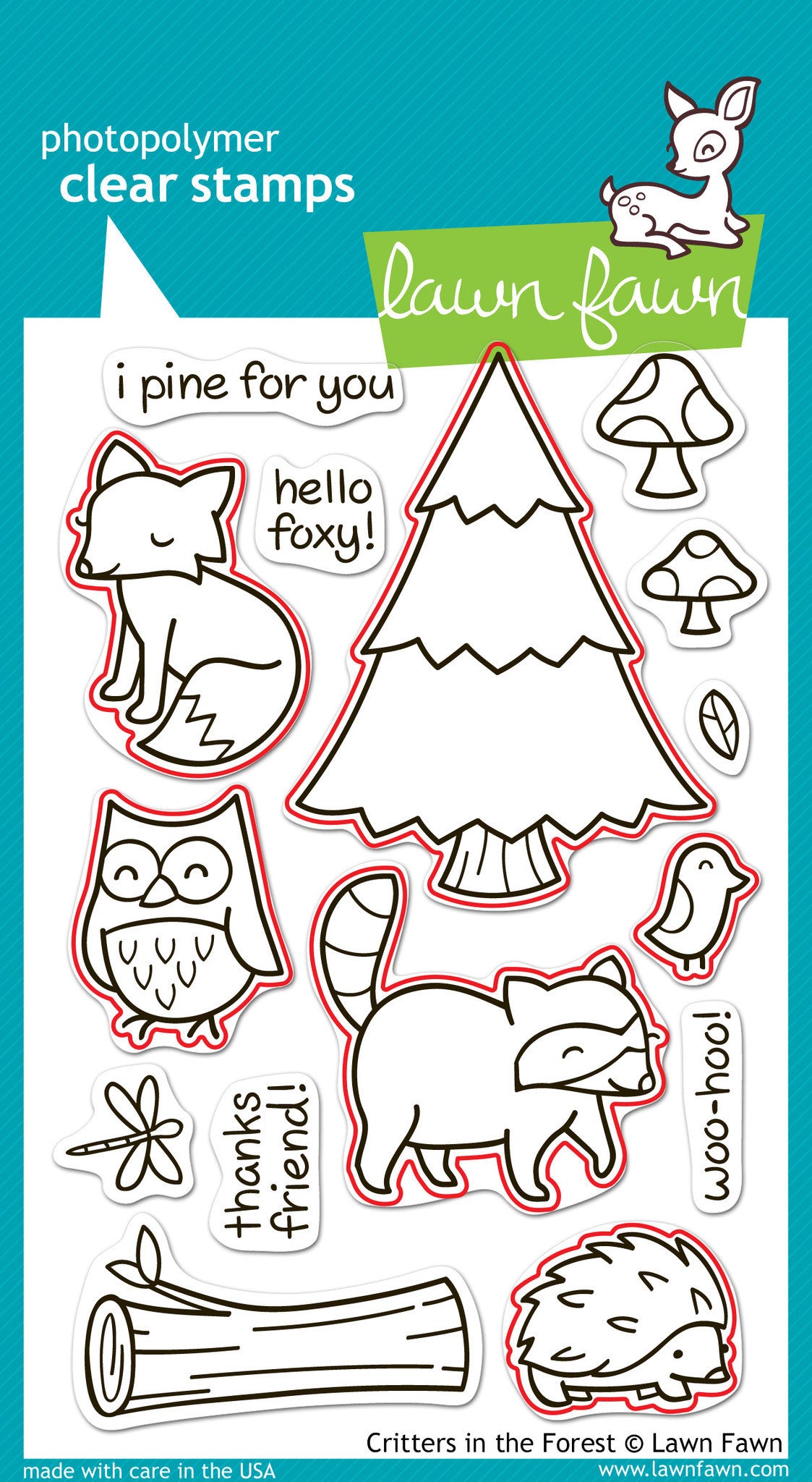 critters in the forest lawn cuts