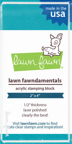 Lawn Fawn - Acrylic Block 2.5 Round with 8 Grips – ScrapbookPal