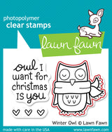 _winter owl lawn cuts_