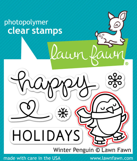 winter penguin lawn cuts