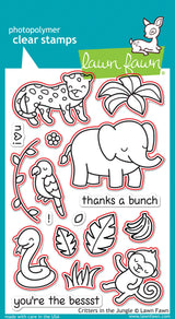 critters in the jungle lawn cuts